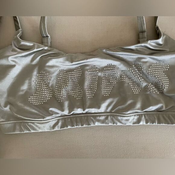 SKIMS Silver Bra Size Medium - Picture 8 of 11